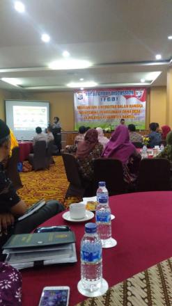 ADMIN DESA DLINGO HADIRI MONITORING PENGGUNAAN DANA DESA OLEH POLRES BANTUL